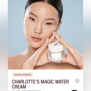 Charlotte Tilbury Moisturizer, fresh dewy glow, transformation to glowing skin,